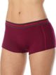 Γυναικεία μποξεράκια ACTIVE WOOL σε δαμασκηνί χρώμα L Brubeck BX10860