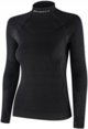 Brubeck LS1665W Γυναικεία μπλούζα EXTREME MERINO μαύρο XL