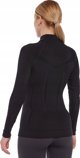 Brubeck LS1665W Γυναικεία μπλούζα EXTREME MERINO μαύρο XL