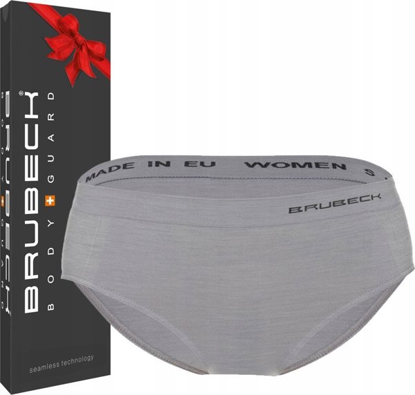 Brubeck HI10080 Γυναικεία κλασική COMFORT WOOL γκρι L