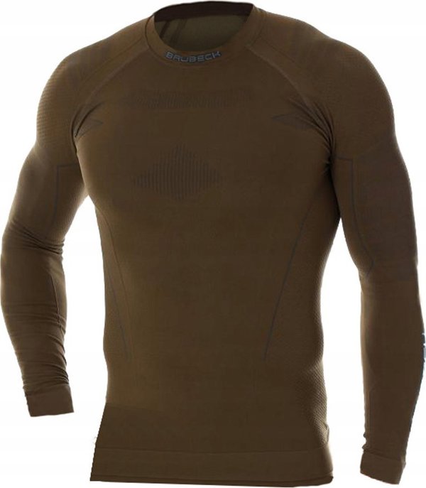 Brubeck LS14860 Ανδρική μπλούζα Ranger Thermo χακί XL