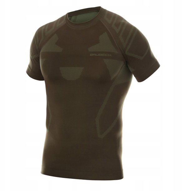 Brubeck SS13000 Ανδρικό μπλουζάκι RANGER PROTECT χακί XXXL