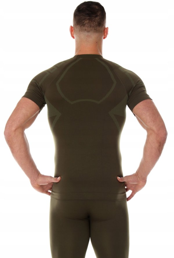 Brubeck SS13000 Ανδρικό μπλουζάκι RANGER PROTECT χακί XXXL