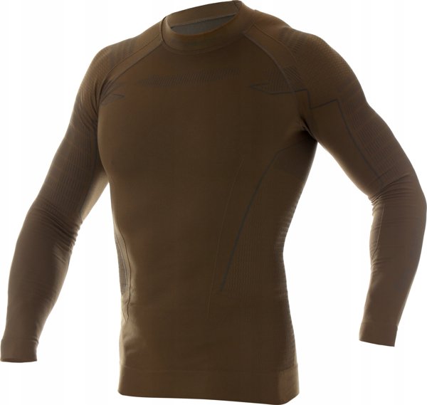 Brubeck LS14860 Ανδρική μπλούζα Ranger Thermo χακί L