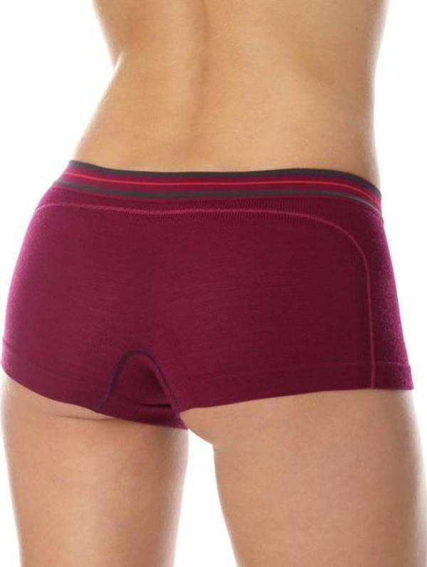 Γυναικεία μποξεράκια Brubeck BX10860 ACTIVE WOOL σε δαμασκηνί χρώμα S