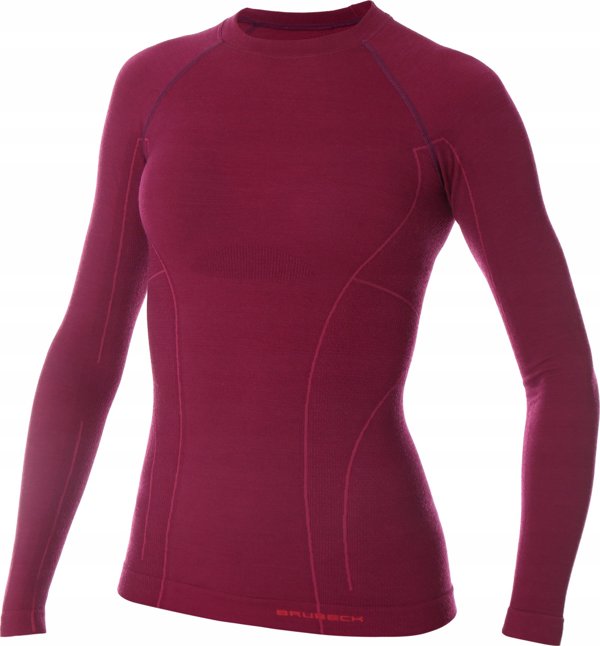 Brubeck Γυναικεία θερμοενεργή μπλούζα Active Wool LS12810 μ. XL
