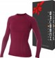 Brubeck Γυναικεία θερμοενεργή μπλούζα Active Wool LS12810 μ. XL