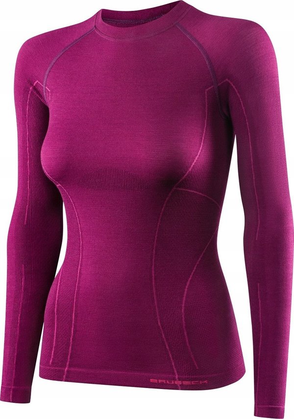 Brubeck Γυναικεία θερμοενεργή μπλούζα Active Wool LS12810 μ. XL