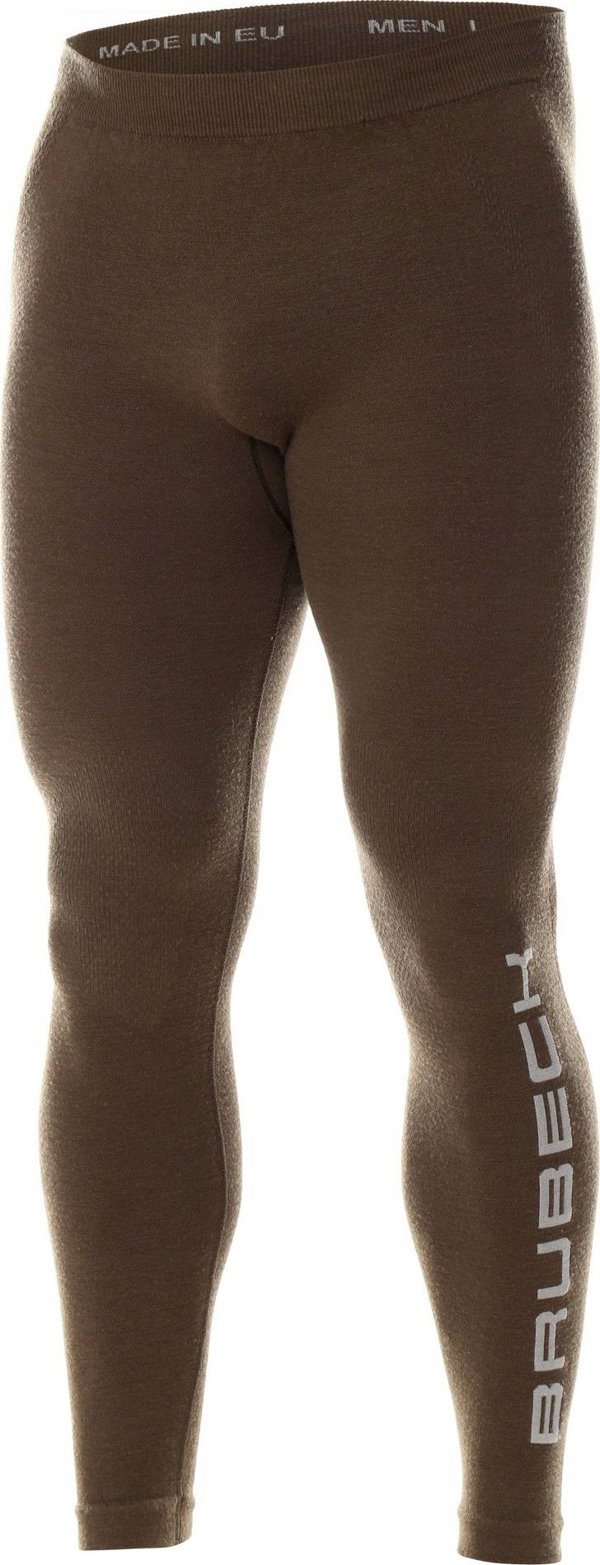 Brubeck LS14200 Ανδρική μπλούζα RANGER WOOL χακί S