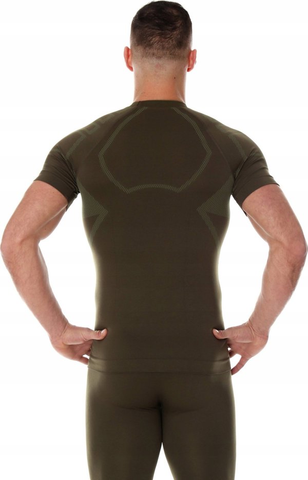 Brubeck SS13000 Ανδρικό μπλουζάκι RANGER PROTECT χακί XXL