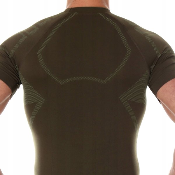 Brubeck SS13000 Ανδρικό μπλουζάκι RANGER PROTECT χακί XXL