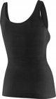 Brubeck TA1059W Γυναικείο αμάνικο μπλουζάκι COMFORT MERINO μαύρο M