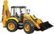 Bruder Εκσκαφέας-Φορτωτής JCB 5CX Eco (02454) με Ρυθμιζόμενο Βραχίονα και Καμπίνα που Ανοίγει