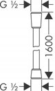 Σωλήνας ντους 1,6m bronze Isiflex kon/kon