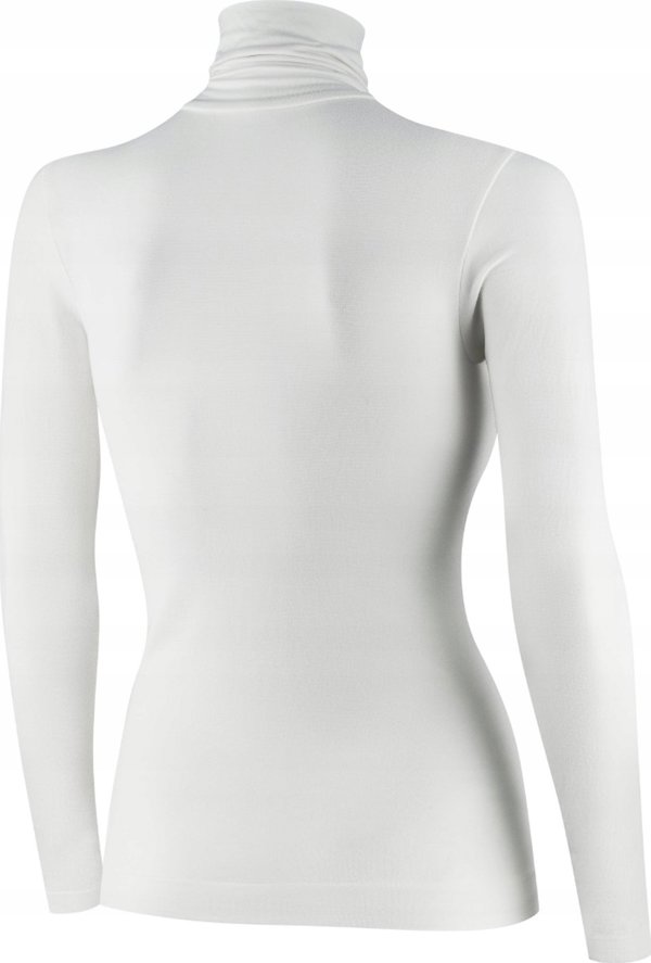 Γυναικεία μπλούζα Brubeck LS1627W με ζιβάγκο COMFORT MERINO κρεμ S