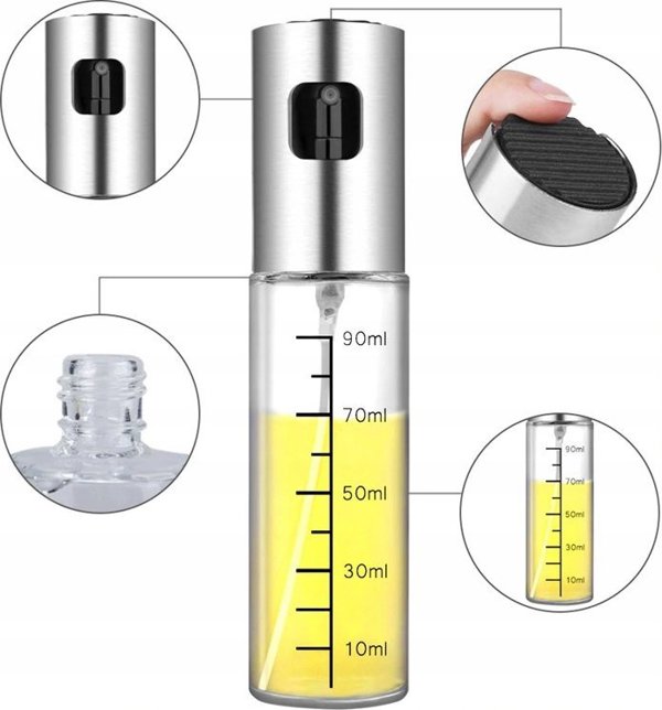 Brunbeste ATOMIZER SPRYSKIWACZ DO OLIWY, OCTU 100ml BRUNBESTE BB-1082