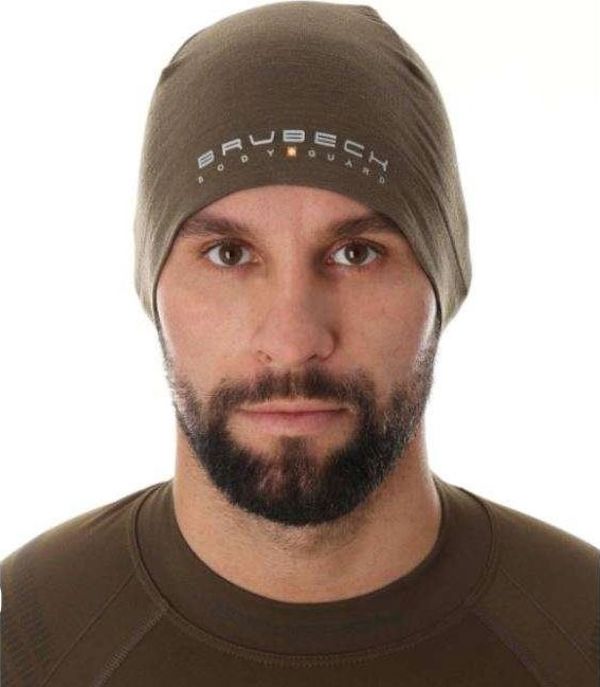 Brubeck Διπλής στρώσης μάλλινο καπέλο RANGER WOOL χακί L/XL