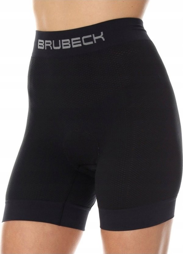 Γυναικεία μπόξερ Brubeck BX11410 με ποδηλατική επένδυση μαύρο M
