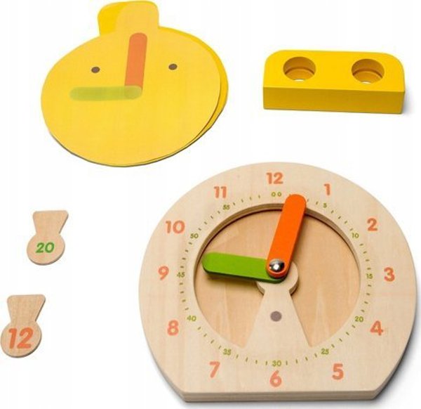 BS Toys BS TOYS Εκπαιδευτικό παιχνίδι "Ρολόι"