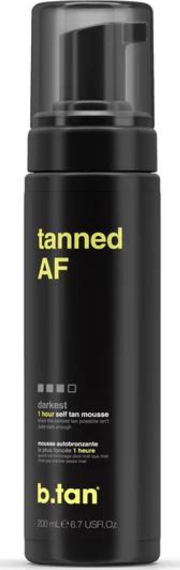 B.tan b.tan μαυριστικό AF 200ml αφρός μαυρίσματος