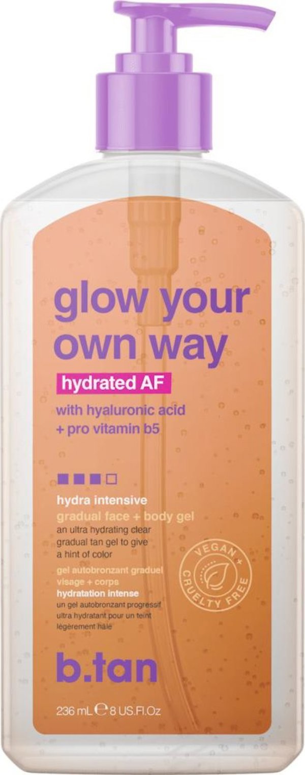 b.tan Glow Your Own Way Ενυδατικό Τζελ Σώματος, 236ml