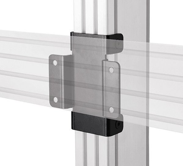 B-Tech Κιτ Σύνδεσης BT8380-JPK/B για Συστήματα Στήριξης System X, Μαύρο