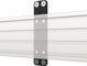 B-Tech BT8390-WFK1 Στήριγμα Σιδηροτροχιάς για Τοίχο, 5mm, για Διαμόρφωση Πολλαπλών Οθονών