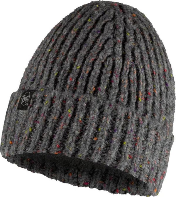 Buff Buff Kim Πλεκτό Φλις Σκουφάκι Beanie 1296989371000 szary One size