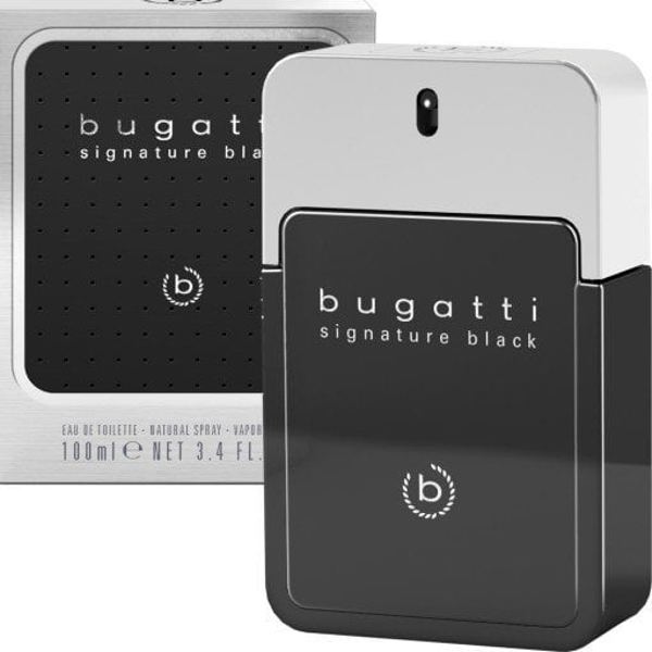 Bugatti Signature Black Eau De Toilette Ανδρικό Άρωμα 100ml
