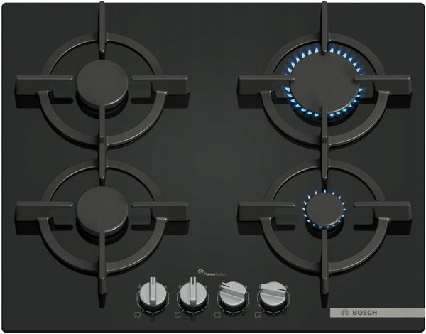 Εντοιχιζόμενη εστία αερίου Bosch PPP6A6I10, 60 εκ.