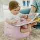 Bumbo Floor Seat - κάθισμα μωρού, Ροζ κούνια