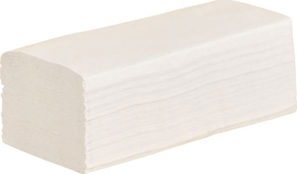 Bunny Soft Pro Χαρτοπετσέτες Τύπου ZZ, 4000 Φύλλα, Ανακυκλωμένο Χαρτί, Λευκό