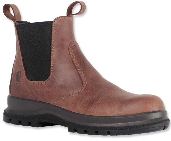 Carhartt Carter Chelsea Boot S3 Ανδρικά Μποτάκια Εργασίας - Dark Brown