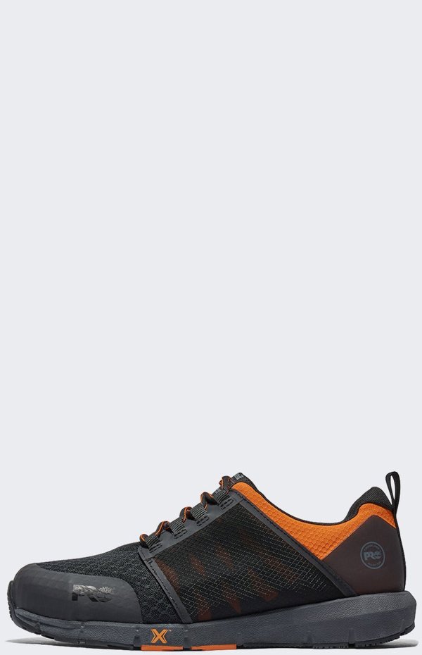 Παπούτσια Timberland Pro Radius S1P ΜαύροΠορτοκαλί