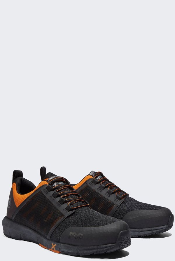 Παπούτσια Timberland Pro Radius S1P ΜαύροΠορτοκαλί
