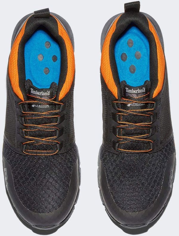 Παπούτσια Timberland Pro Radius S1P ΜαύροΠορτοκαλί