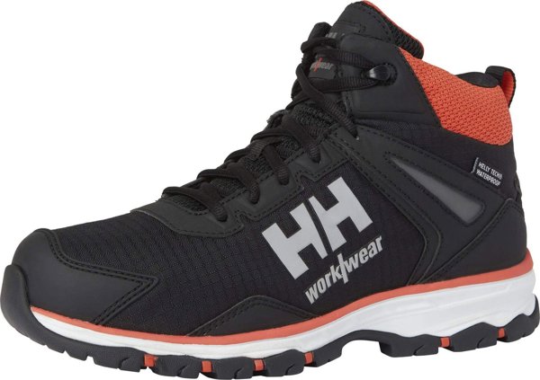 Ανδρικά παπούτσια πεζοπορίας Helly Hansen Shoes HELLY HANSEN Chelsea EVO 2 MID O2 HT, μαύρο/πορτοκαλί 41