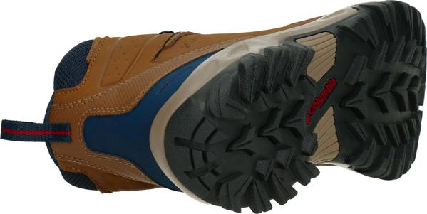 Ανδρικά ορειβατικά παπούτσια Columbia Newton Ridge Plus II αδιάβροχα, ανοιχτό καφέ, μέγεθος 41