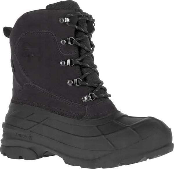 Ανδρικά παπούτσια πεζοπορίας Kamik M'S FARGO 2 W, BLK, 46 (us 13)| uk 12
