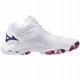 Παπούτσια Βόλεϊ Mizuno WAVE LIGHTNING Z8 MID 39 Λευκό-Μωβ Γυναικεία