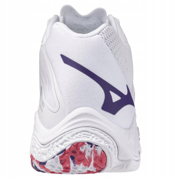 Παπούτσια Βόλεϊ Mizuno WAVE LIGHTNING Z8 MID 39 Λευκό-Μωβ Γυναικεία