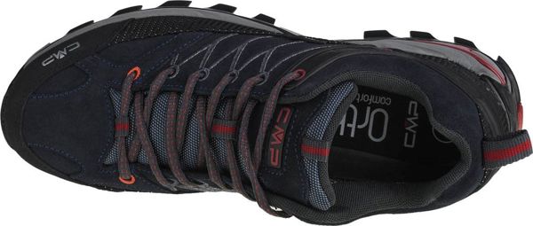Ανδρικά παπούτσια πεζοπορίας CMP Rigel Low Trekking Shoe Asphalt/Syrah μ. 45 (3Q13247-62BN)