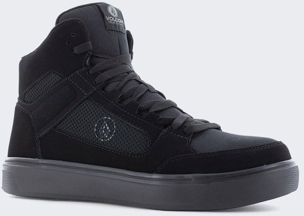 Volcom Evolve High S3S Ανδρικά Μποτάκια Εργασίας Μαύρα