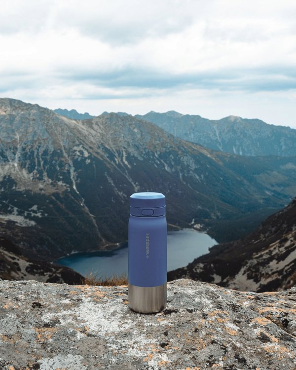 Φιάλη φίλτρου Wessper B2 STAINLESS STEEL Actitex™ 700ml Blue (WES276-700-BL_K)