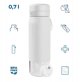 Wessper B2 Glass Actitex Φιάλη Φιλτραρίσματος 700ml Λευκό
