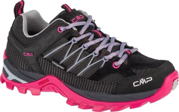 Γυναικεία παπούτσια πεζοπορίας CMP CMP Rigel Low Wmn WP 3Q54456-39UR Μαύρα 37