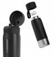 Φιάλη φιλτραρίσματος Wessper B2 STAINLESS STEEL Actitex™ 700ml Μαύρο (WES276-700-BK_K)