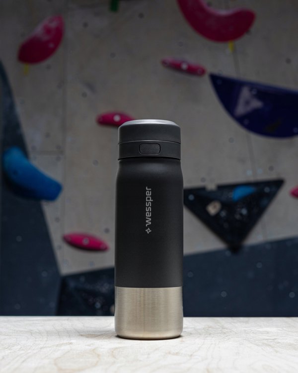 Φιάλη φιλτραρίσματος Wessper B2 STAINLESS STEEL Actitex™ 700ml Μαύρο (WES276-700-BK_K)