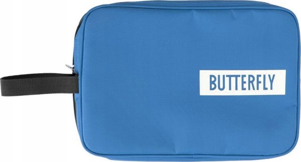 Θήκη Ρακέτας Πινγκ Πονγκ BUTTERFLY DOUBLE Μπλε