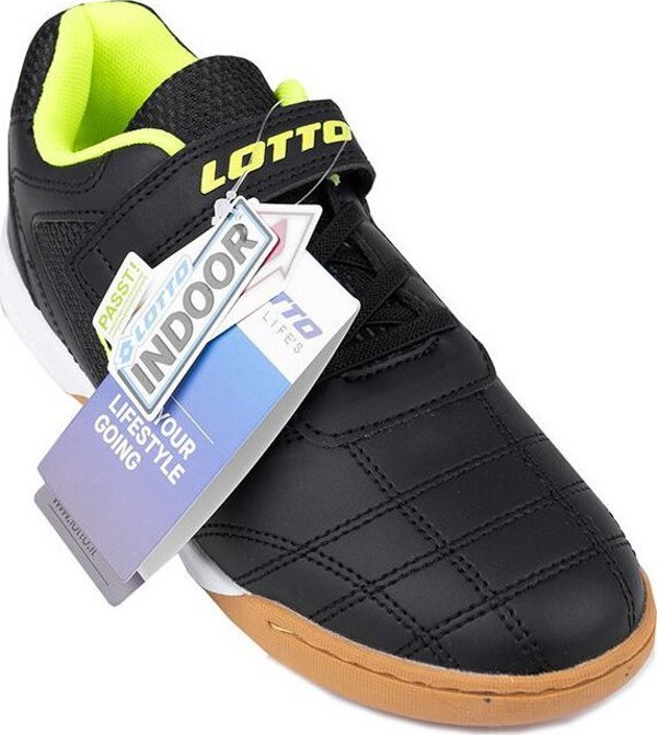 Παιδικά παπούτσια Lotto Whizzer K μαύρο-κίτρινο 2600120K 1124 34